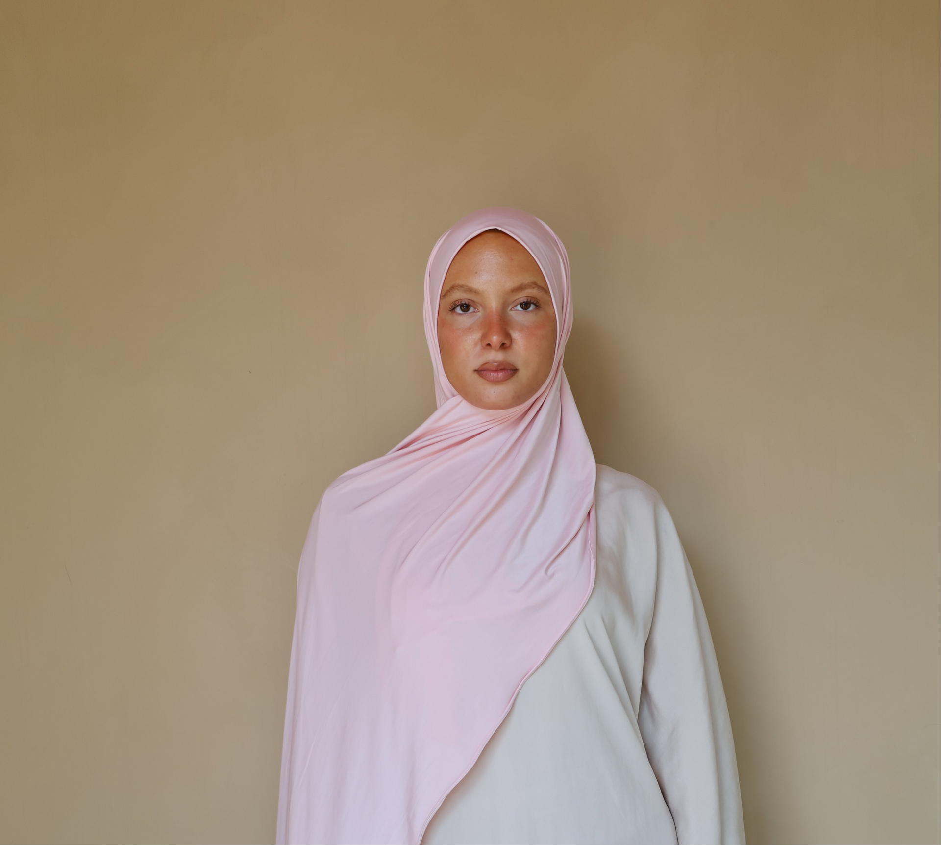 Baby blush liquid jersey