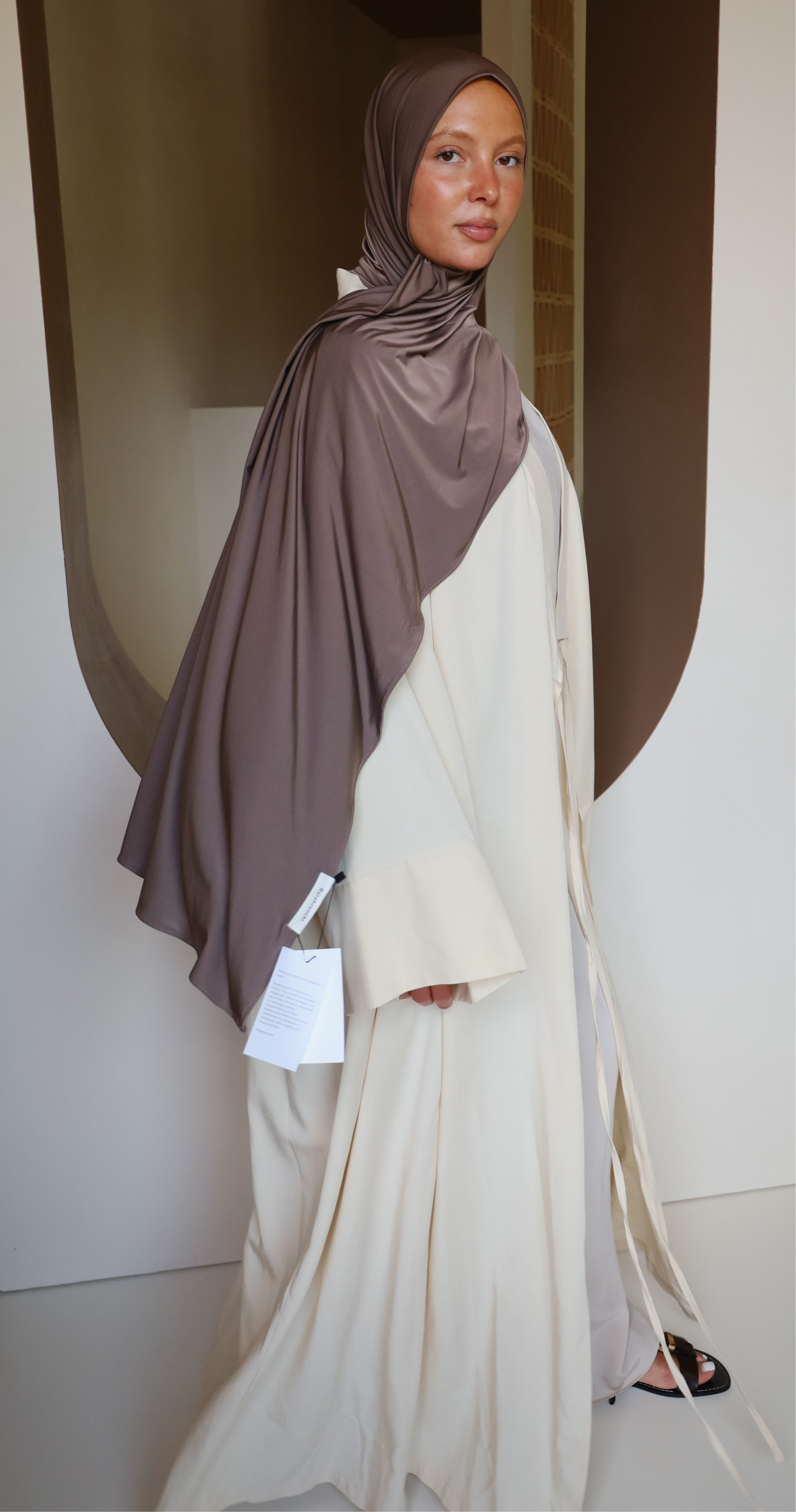 Butter drape abaya