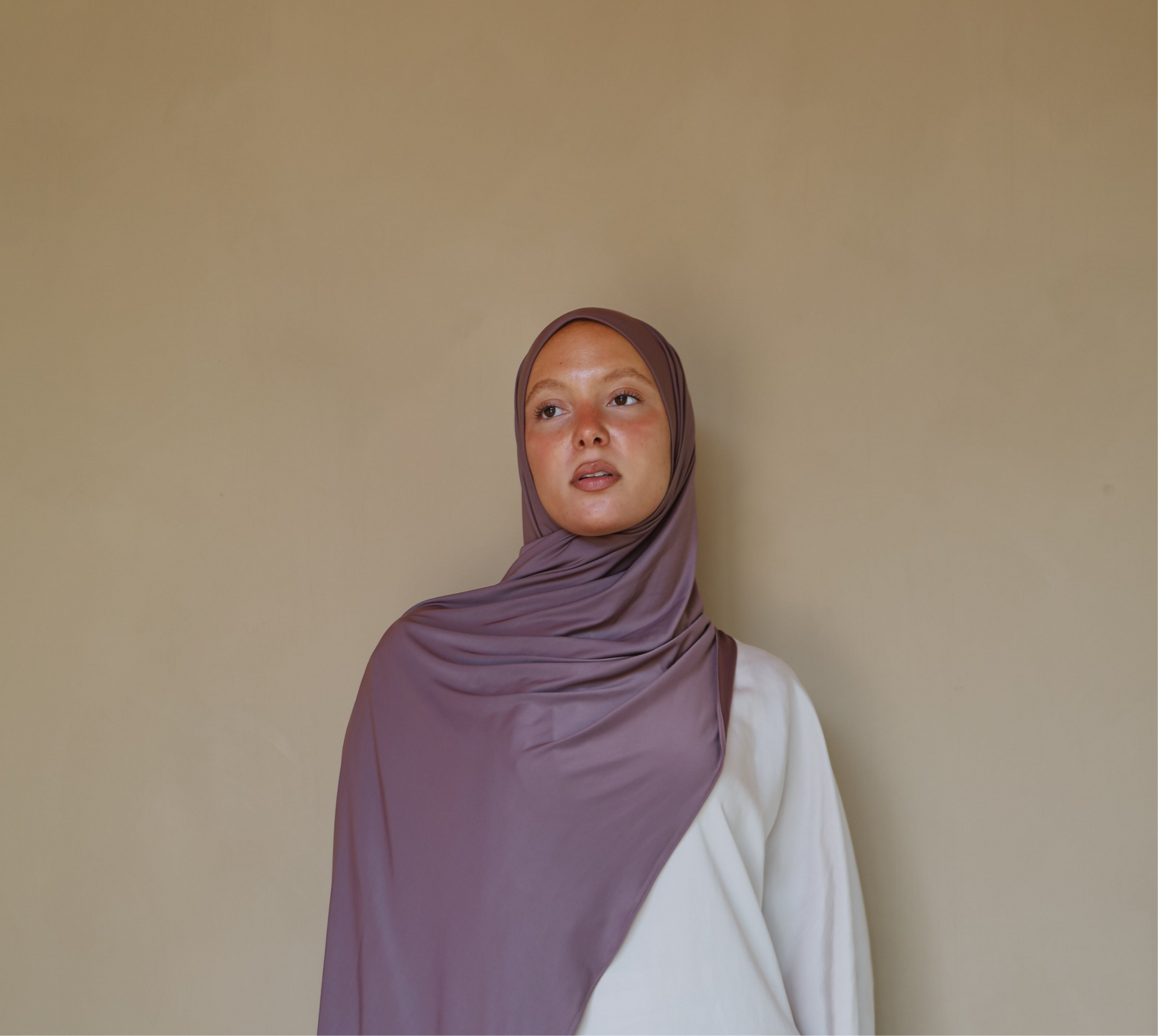 Lilac mist liquid jersey