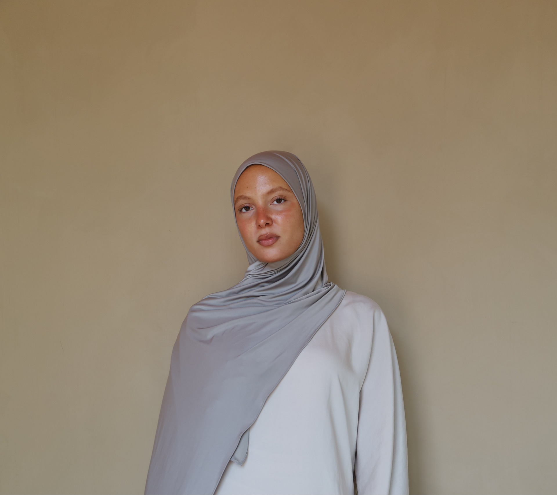 Stone dune liquid jersey