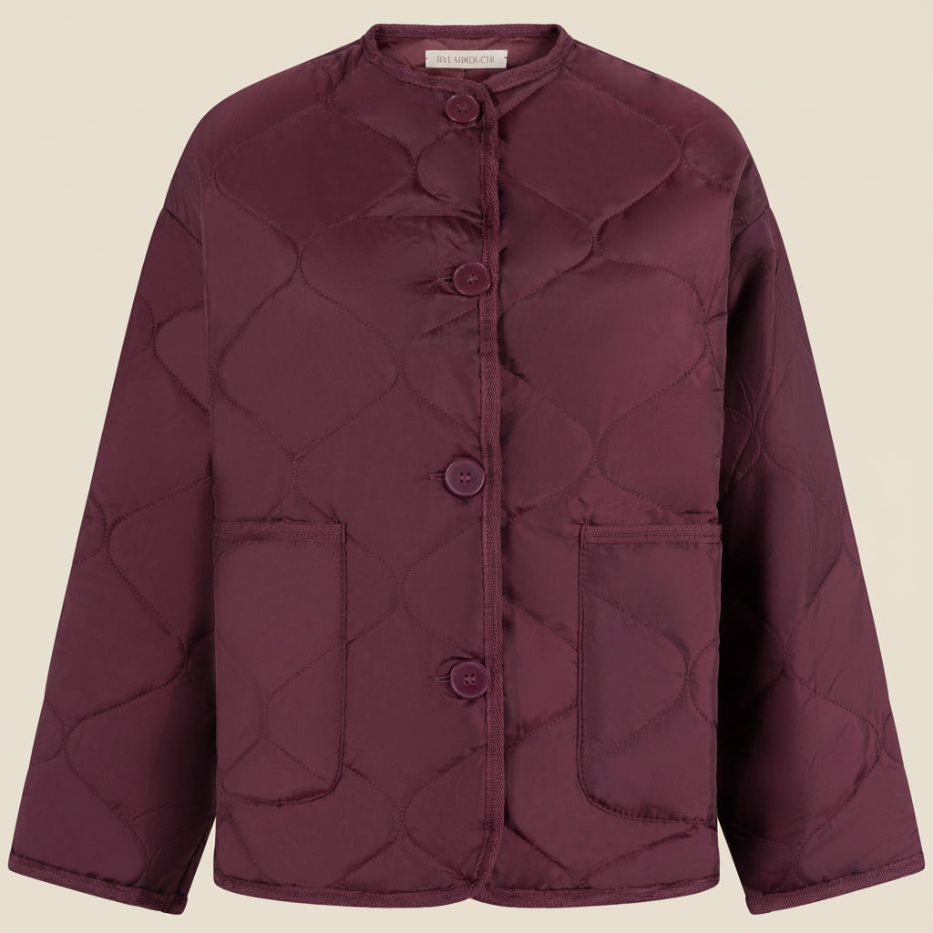Bordeaux Quilted Jacket