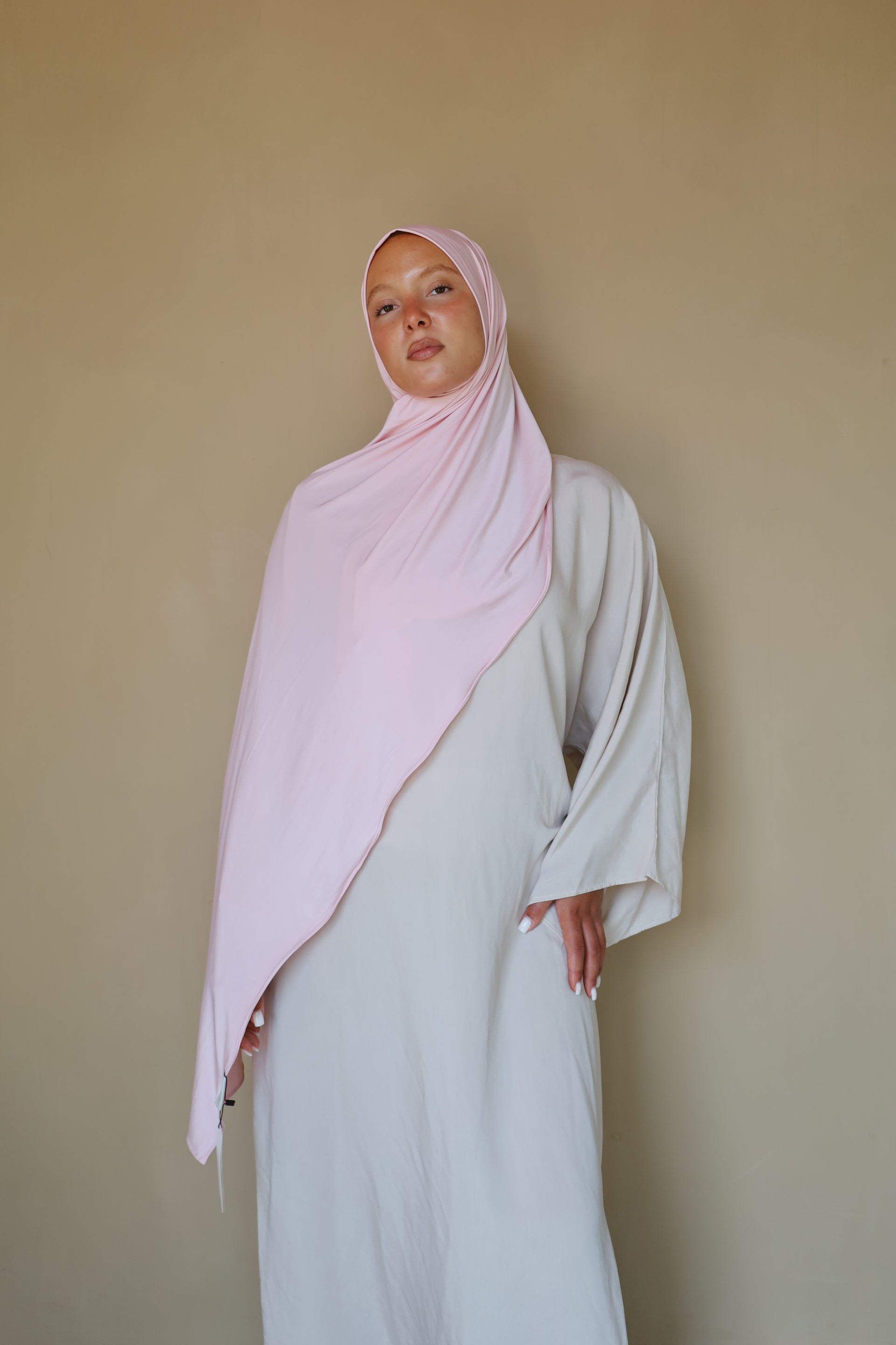 Baby blush liquid jersey